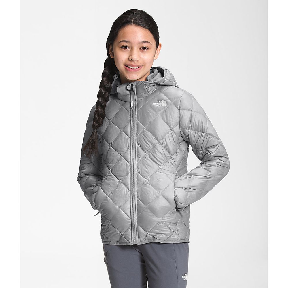 The North Face Hoodie Girls Australia - The North Face Thermoball™ Eco Grey (INL-247851)